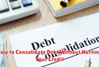 How to Consolidate Debt Without Hurting Your Credit