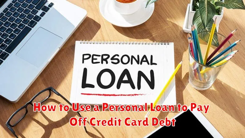 How to Use a Personal Loan to Pay Off Credit Card Debt